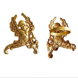 ANGEL NAPKIN RINGS (12)